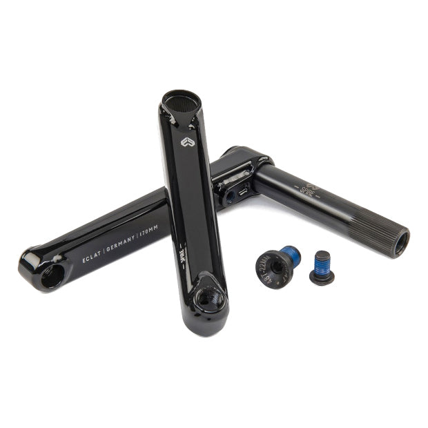 ECLAT BMX Spire Cranks (Black) 170mm