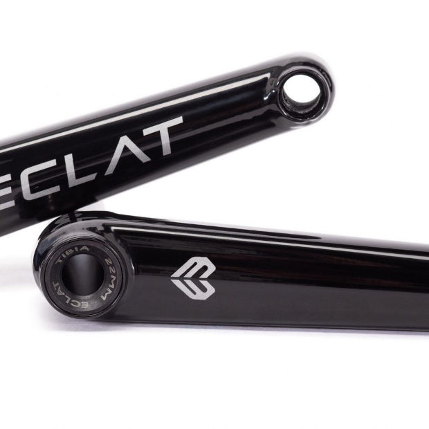 ECLAT BMX Tibia Cranks (Black) 170mm
