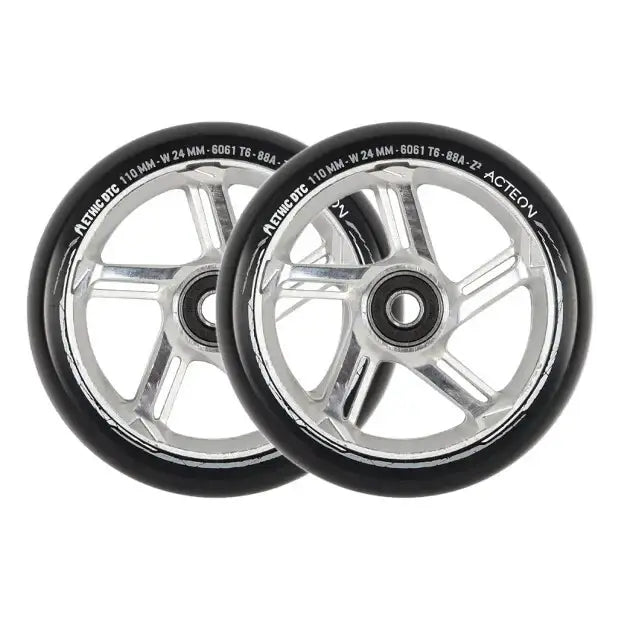 ETHIC Acteon Pro Scooter Wheels 110mm (Raw)