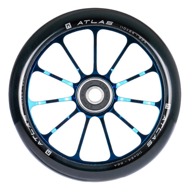 ETHIC DTC Atlas Pro Scooter Wheels 110mm (Chrome Blue)