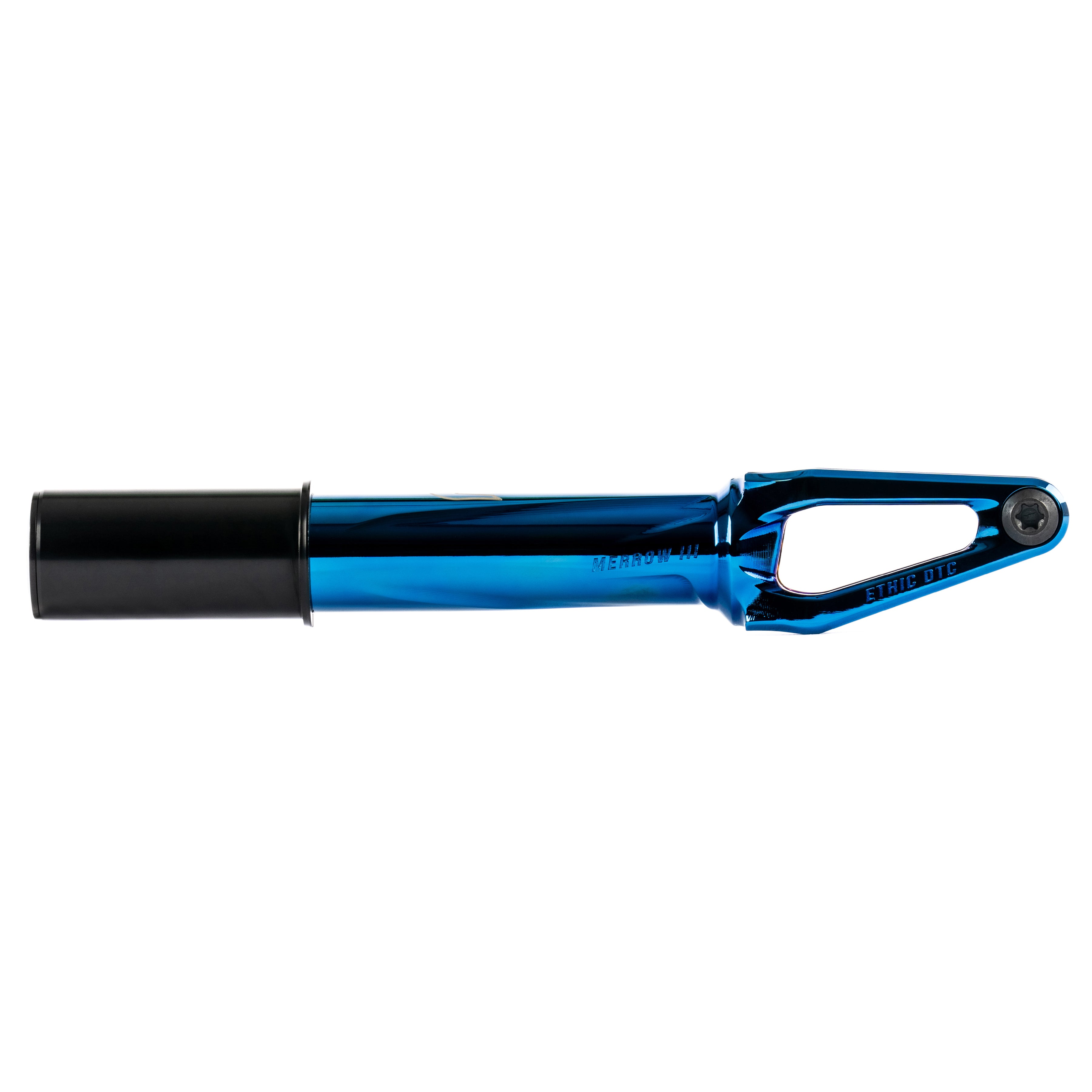 ETHIC DTC Merrow V3 HIC Pro Scooter Fork (Chrome Blue)