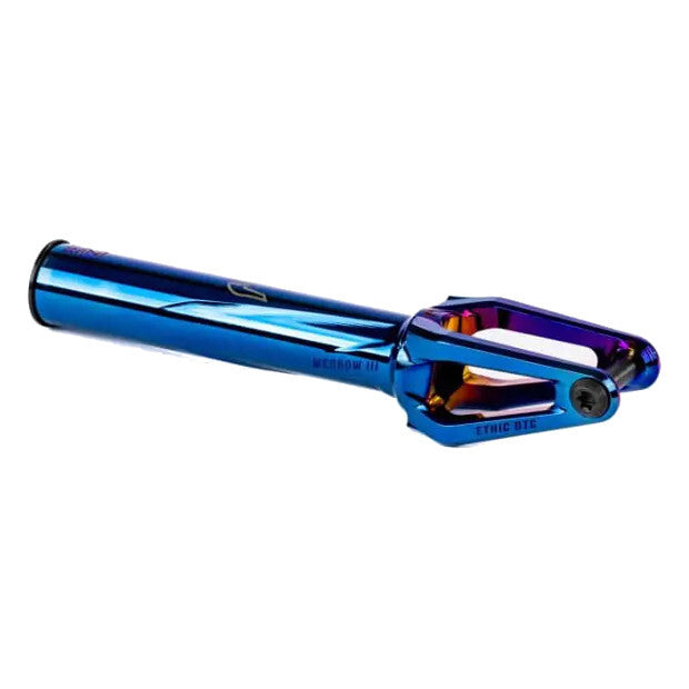 ETHIC DTC Merrow V3 SCS Pro Scooter Fork (Blue Chrome)