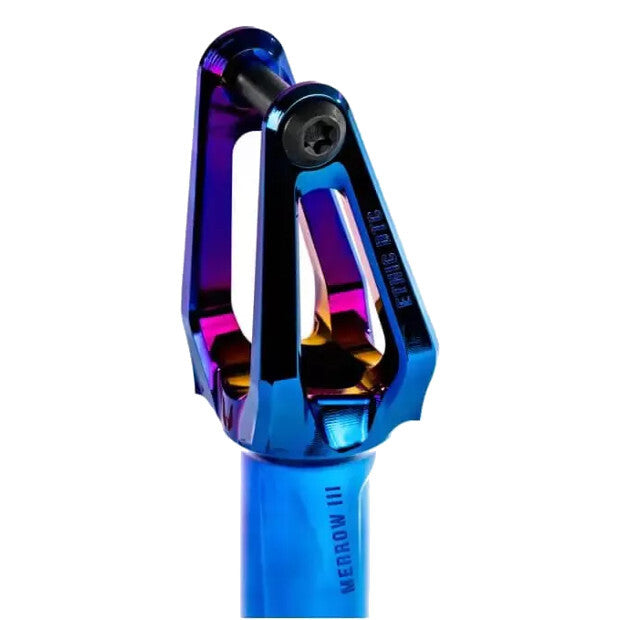 ETHIC DTC Merrow V3 SCS Pro Scooter Fork (Blue Chrome)