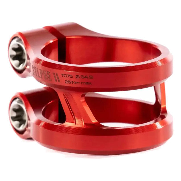 ETHIC DTC Sylphe V2 34.9mm Pro Scooter Clamp (Red)