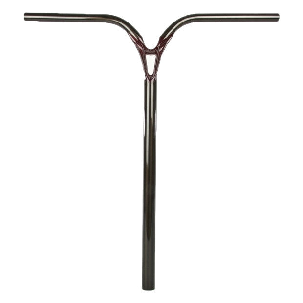 ETHIC Deildegast 570mm Pro Scooter Bar (Transparent Black/Red)