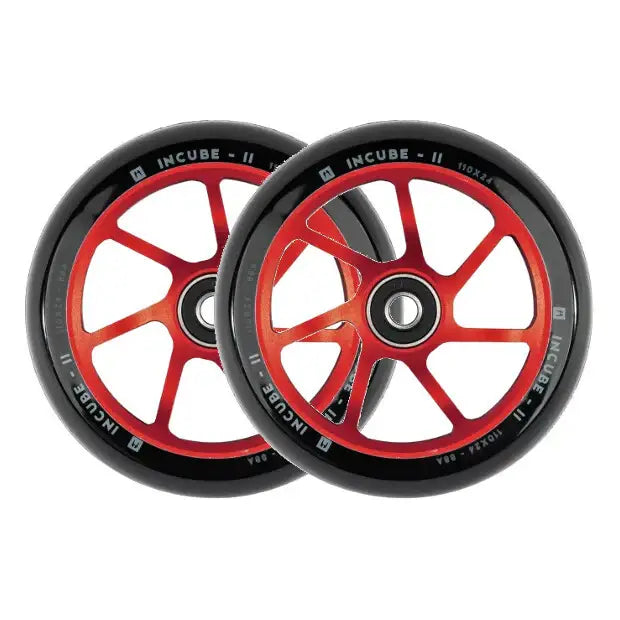 ETHIC Incube V2 Pro Scooter Wheels 110mm (Red)