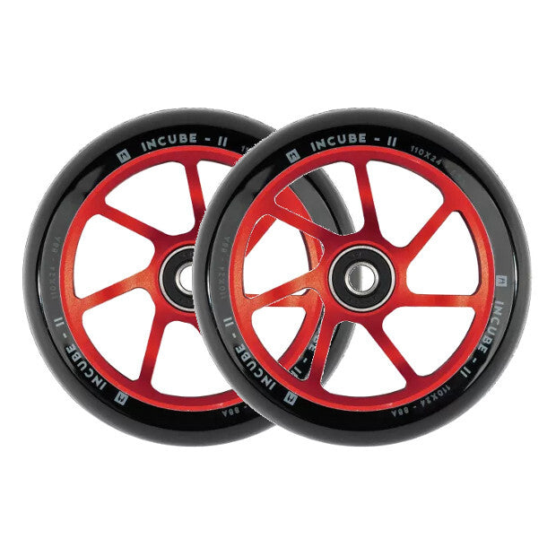 ETHIC Incube V2 Pro Scooter Wheels 110mm (Red)