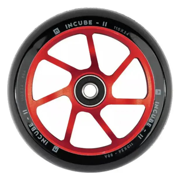 ETHIC Incube V2 Pro სკუტერის დისკები (წითელი)
