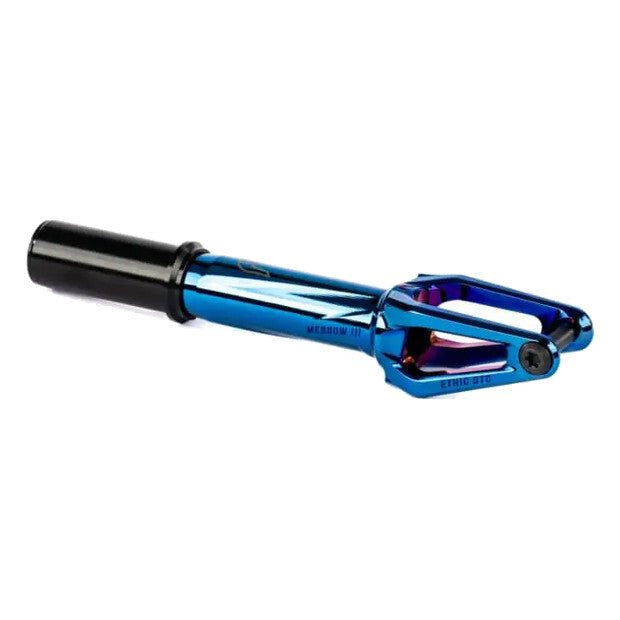 ETHIC DTC Merrow V3 IHC Pro Scooter Fork (Blue Chrome)