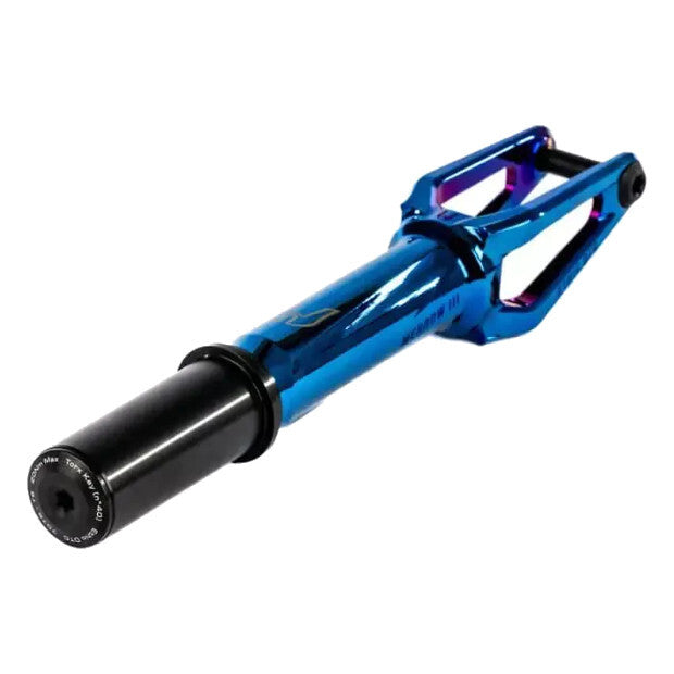 ETHIC DTC Merrow V3 IHC Pro Scooter Fork (Blue Chrome)