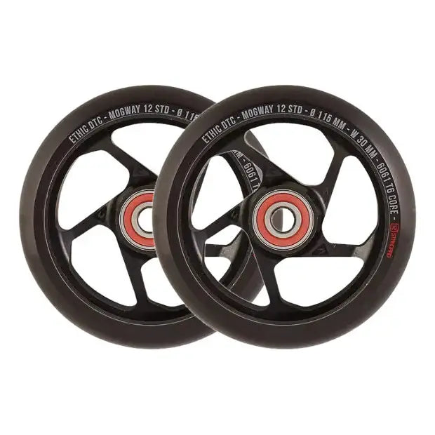 ETHIC Mogway 12STD Pro Scooter Wheels 125mm (Black)
