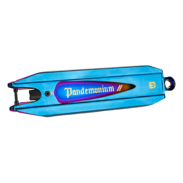 ETHIC DTC Pandemonium V2 540mm Pro Scooter Deck (Chrome Blue)