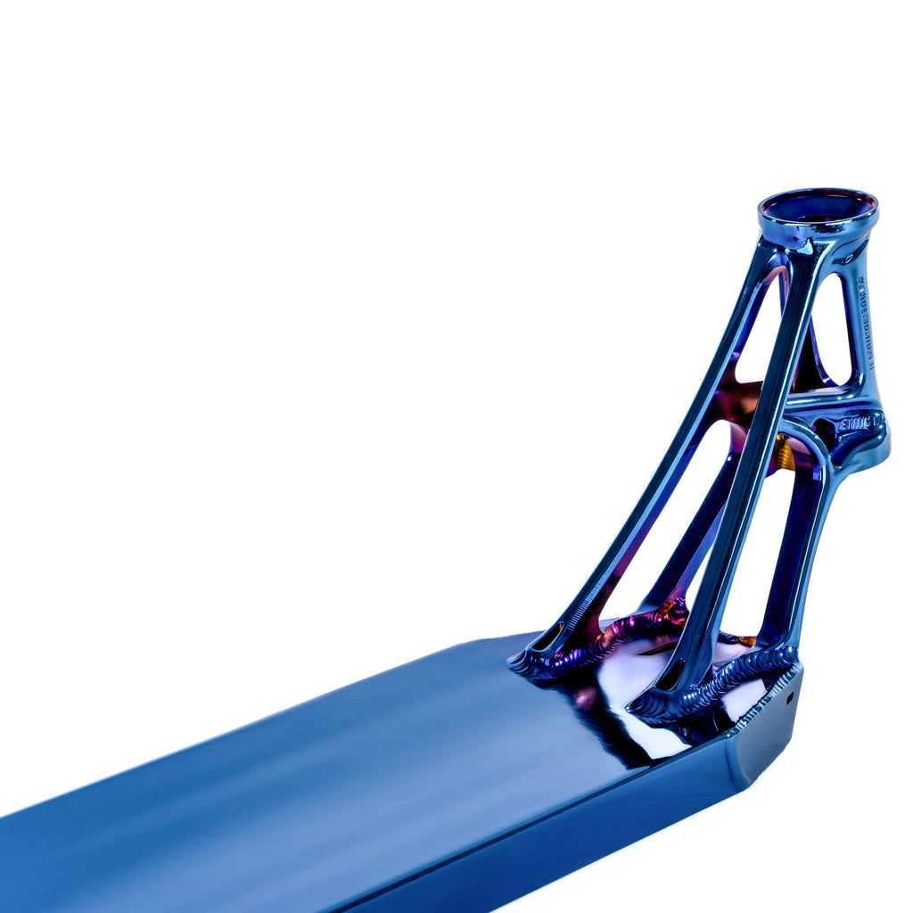 ETHIC DTC Pandemonium V2 Pro Scooter Deck (Chrome Blue) - Tbilisi, ProScooter.Shop