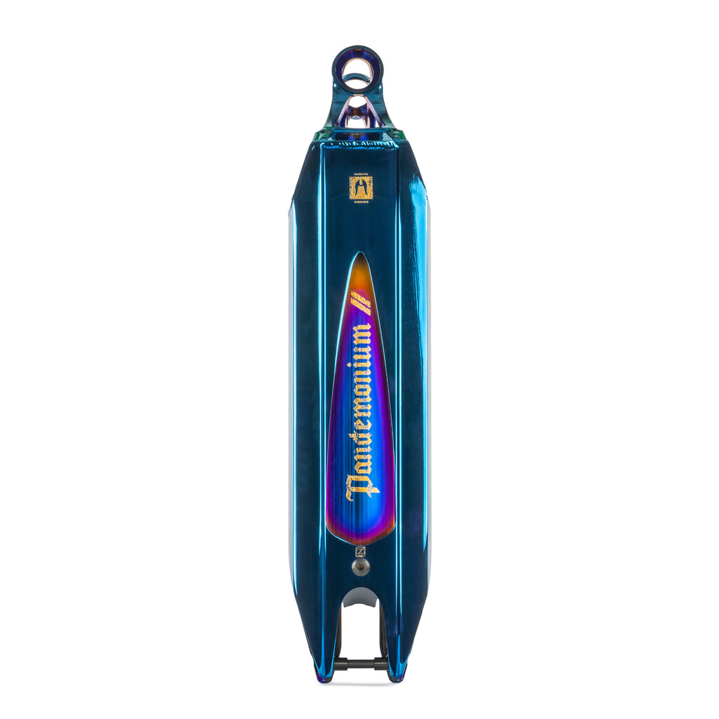 ETHIC DTC Pandemonium V2 Pro Scooter Deck (Chrome Blue) - Tbilisi, ProScooter.Shop
