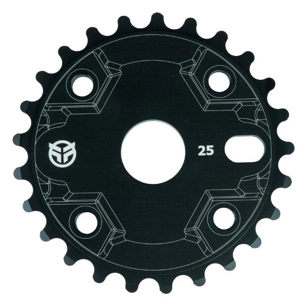 FEDERAL BMX Impact Guard Sprocket (Black) 28T