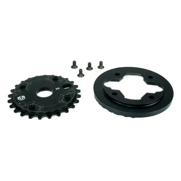 FEDERAL BMX-ის დარტყმითი დამცავი ბორბალი (შავი) 28T