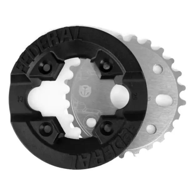 FEDERAL BMX Impact Guard Sprocket (ვერცხლისფერი) 28T