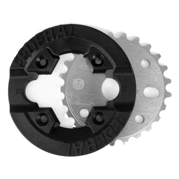 FEDERAL BMX Impact Guard Sprocket (Silver) 25T