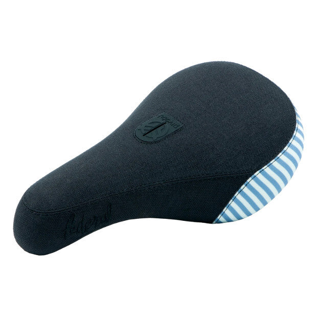 FEDERAL BMX Logo Mid Pivotal Seat (Black/Pinstripe)