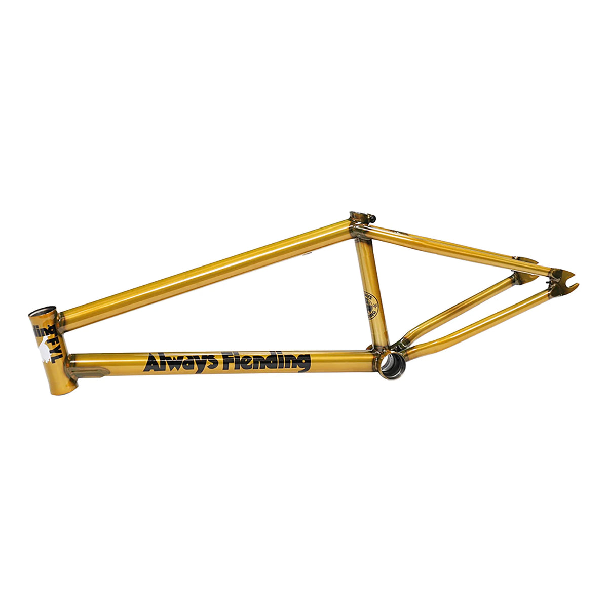 FIEND BMX Reynolds V4 Frame (Gloss Transparent Gold)