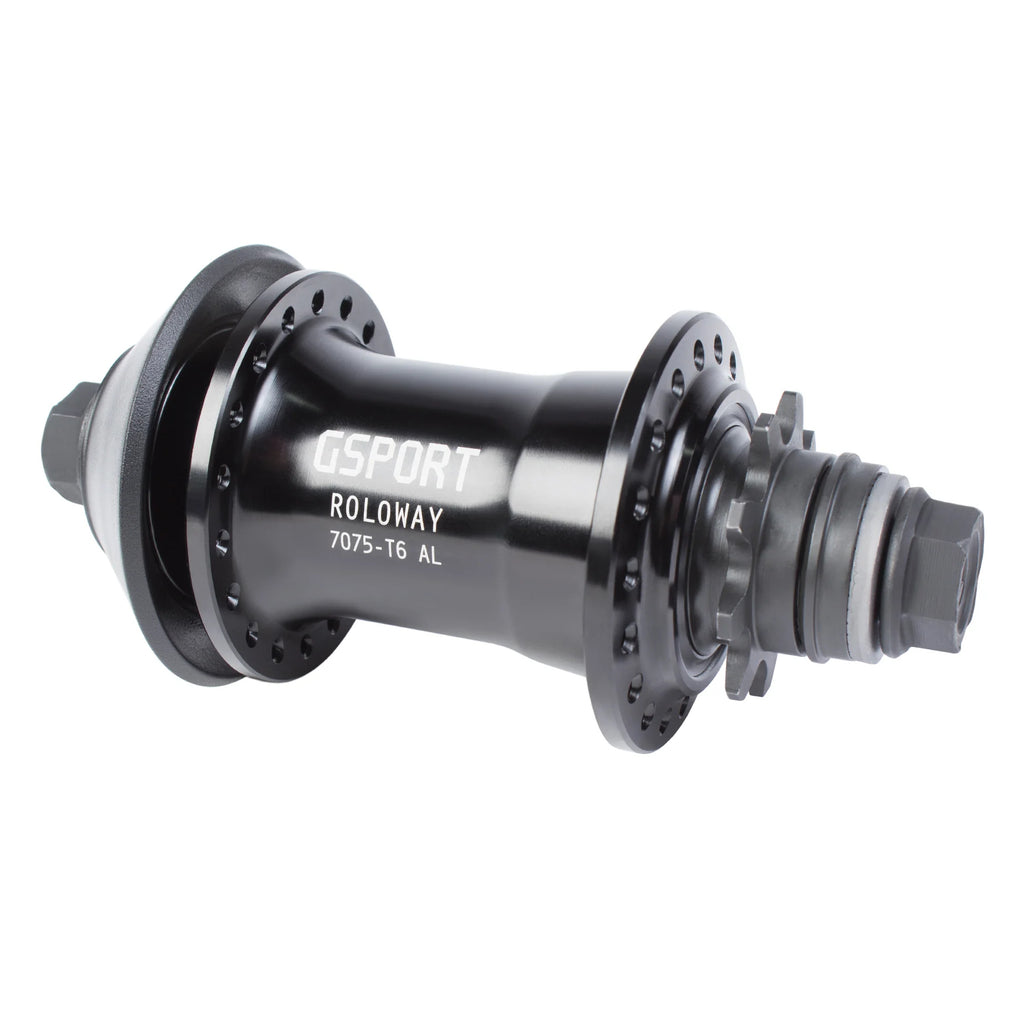 GSPORT BMX Roloway Cassette Rear Hub (Black)