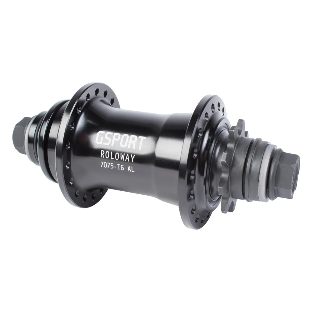 GSPORT BMX Roloway Cassette Rear Hub (Black)
