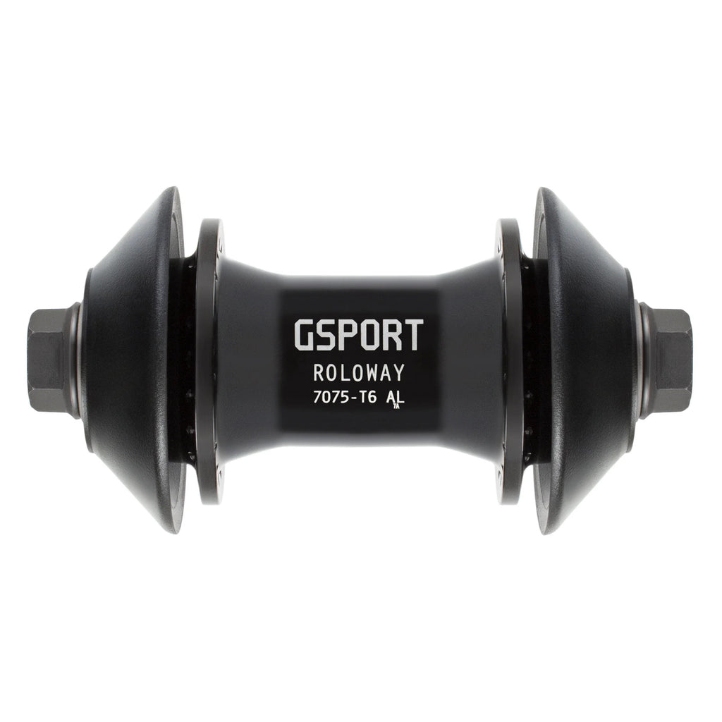 GSPORT BMX Roloway Front Hub (Black)