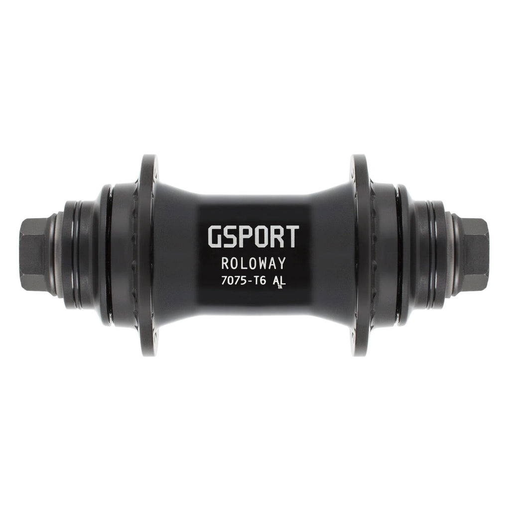 GSPORT BMX Roloway Front Hub (Black)