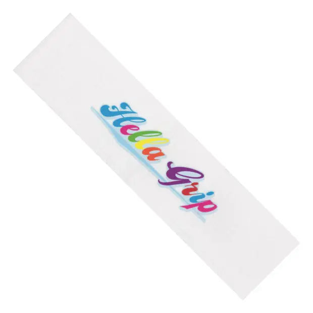 HELLA GRIP Classic Pro Scooter Griptape (Rainbow/White) - Tbilisi, ProScooter.Shop