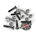 INDEPENDENT Phillips Skateboard Bolts (Black/Silver)