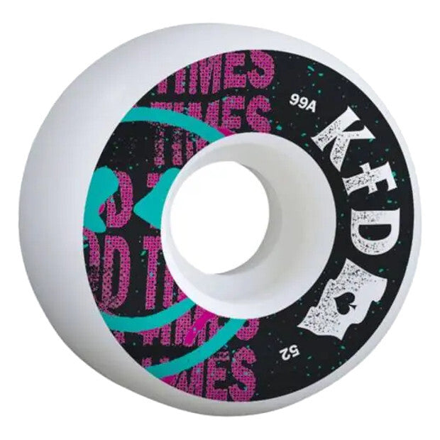 KFD DIY Skateboard Wheels (Teal)