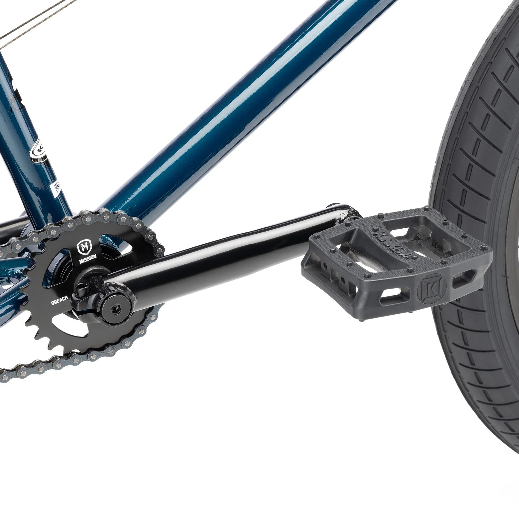 KINK BMX Curb 20" Bike (Midnight Teal)