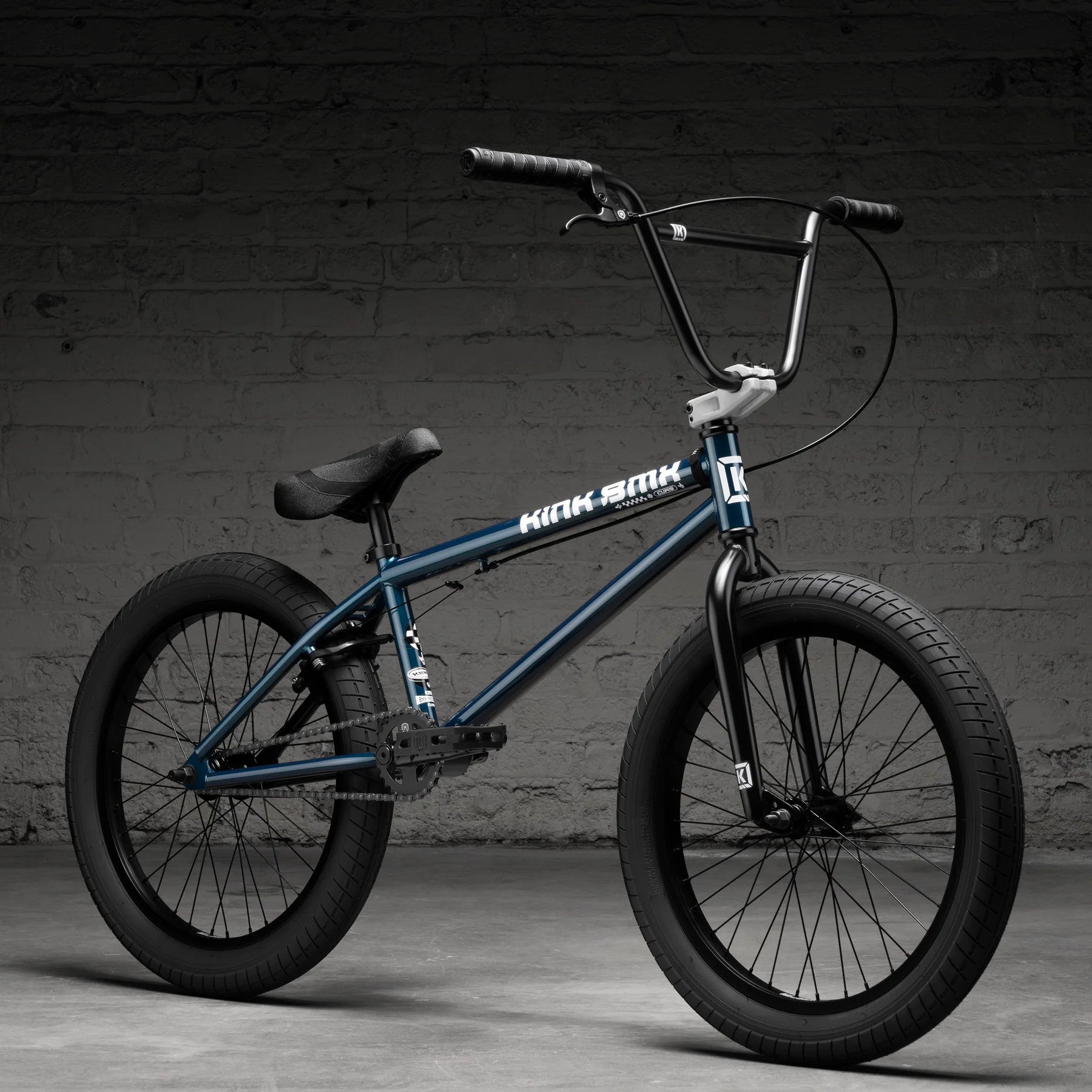 KINK BMX Curb 20" Bike (Midnight Teal)