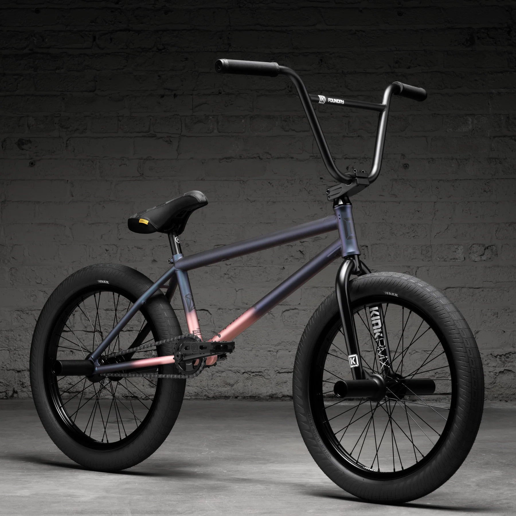 KINK BMX Downside 20" Bike (Purple Rose)