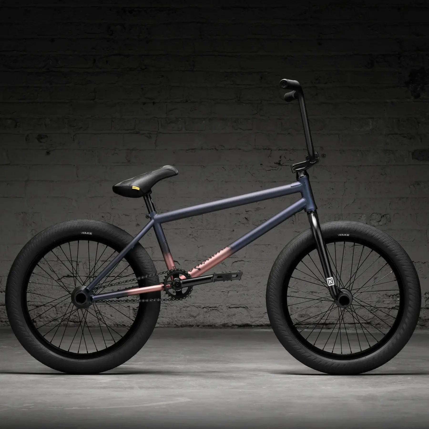 Велосипед KINK BMX Downside 20" (фиолетово-розовый)