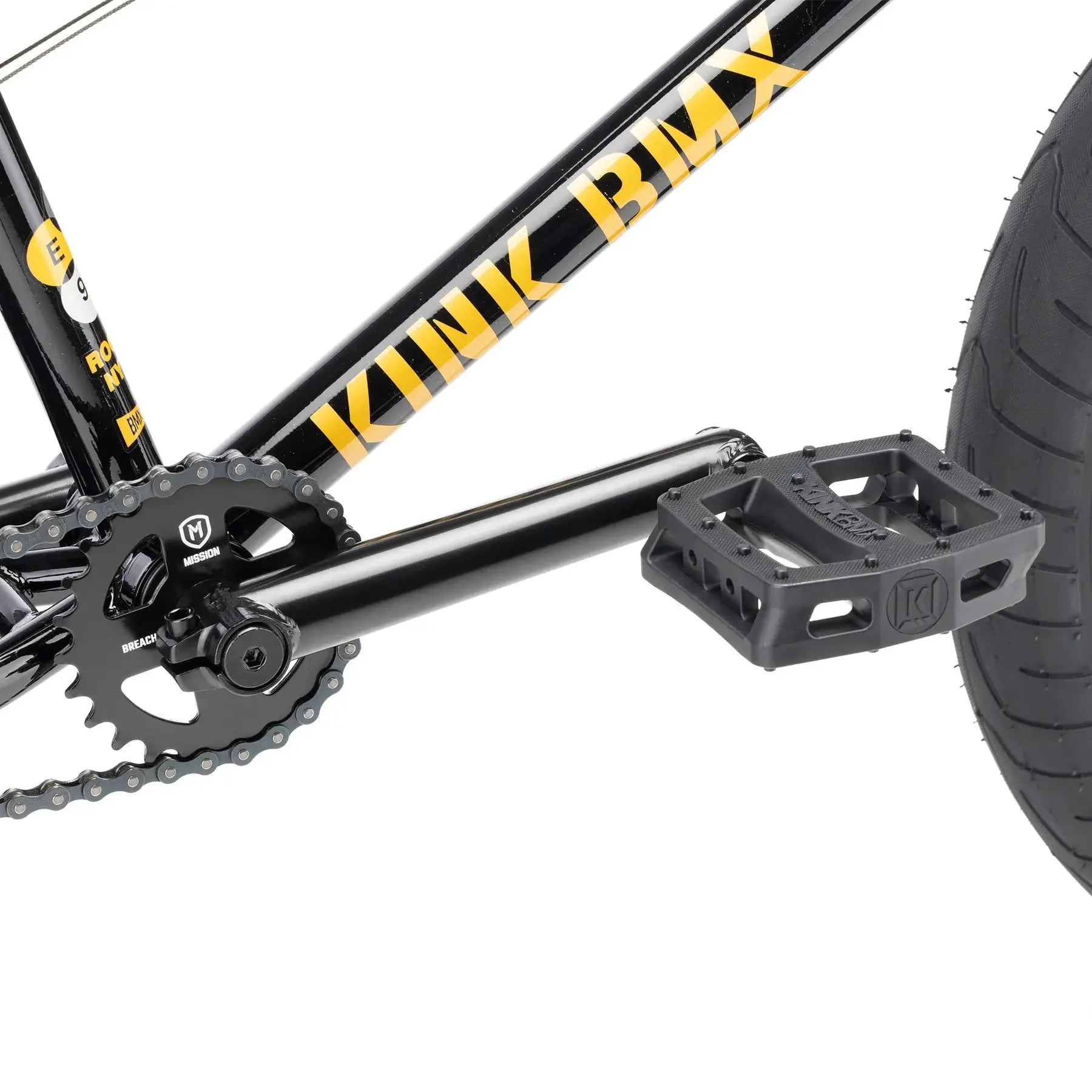 KINK BMX Gap 20" Bike (Black Gold) - Tbilisi, ProScooter.Shop