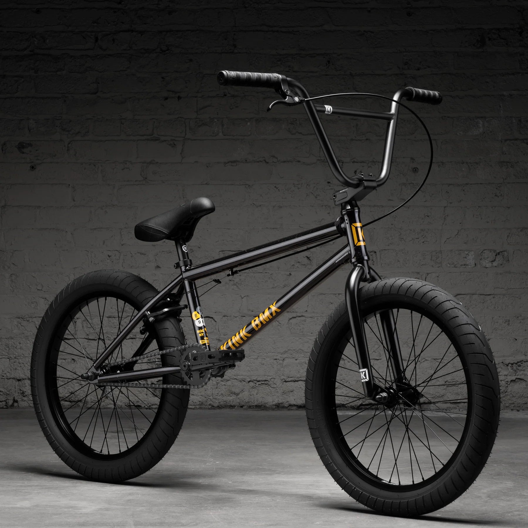 KINK BMX Gap 20" Bike (Black Gold)