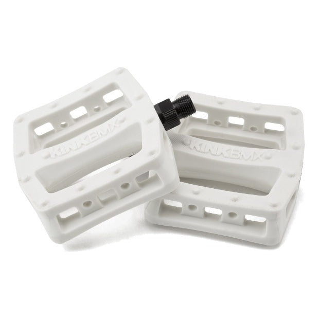 KINK BMX Hemlock Pedals (White)