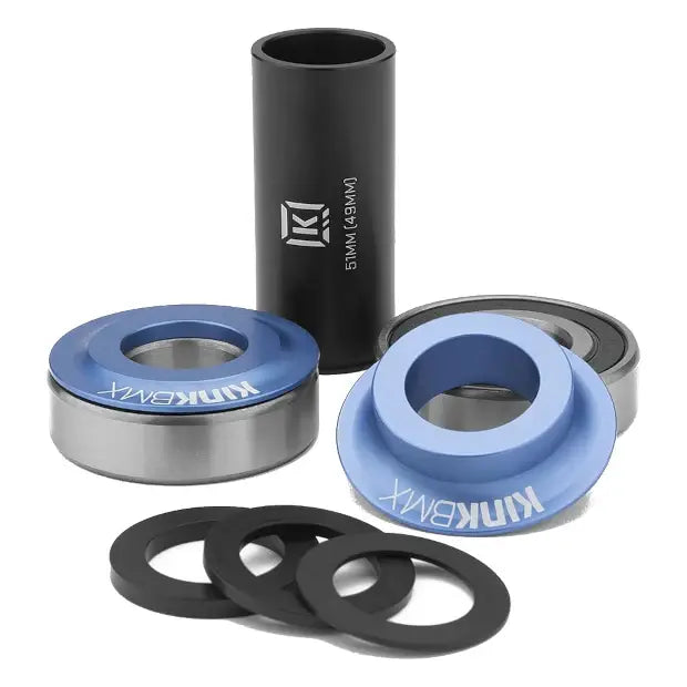 KINK BMX Mid Bottom Bracket (Sonic Blue) 22mm