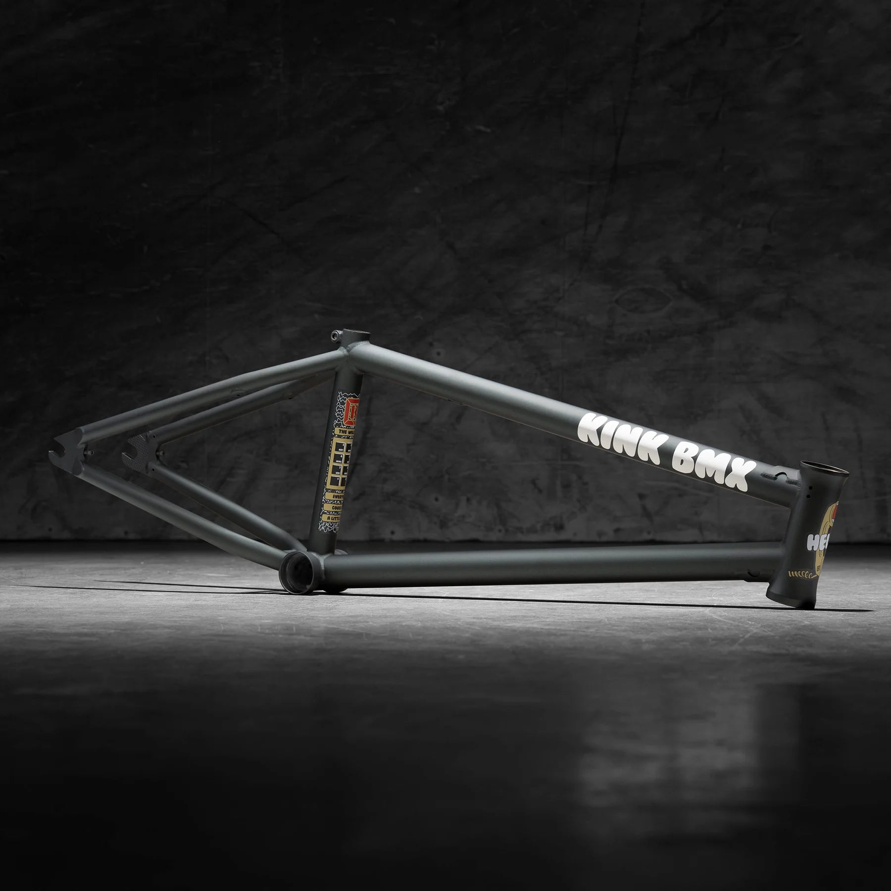 KINK BMX Nathan Williams Frame (Swamp Green)