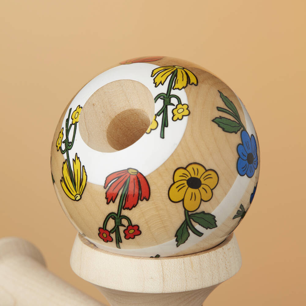 KROM x Jody Barton Kendama (Flowers)