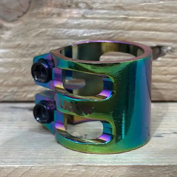 Used LUCKY Dubl Clamp (Neochrome) - Tbilisi, ProScooter.Shop