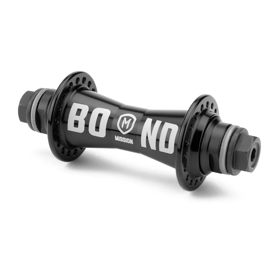 MISSION BMX Bond Front Hub (Black)