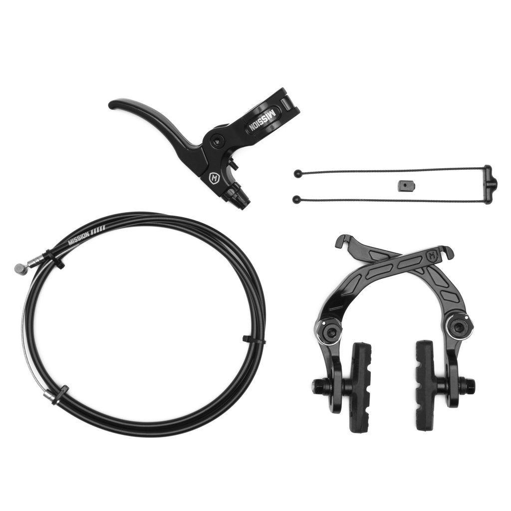 MISSION Cease + Captive V2 Brake Kit (Black)