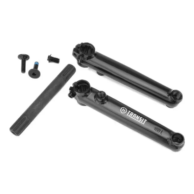 MISSION BMX Transit V2 19mm Cranks (Black) 160mm