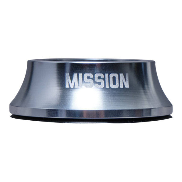 MISSION BMX Turret Integrated Headset (Silver)