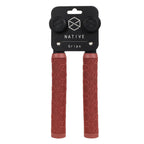 NATIVE Emblem Pro Scooter Grips (Rufous) - Tbilisi, ProScooter.Shop