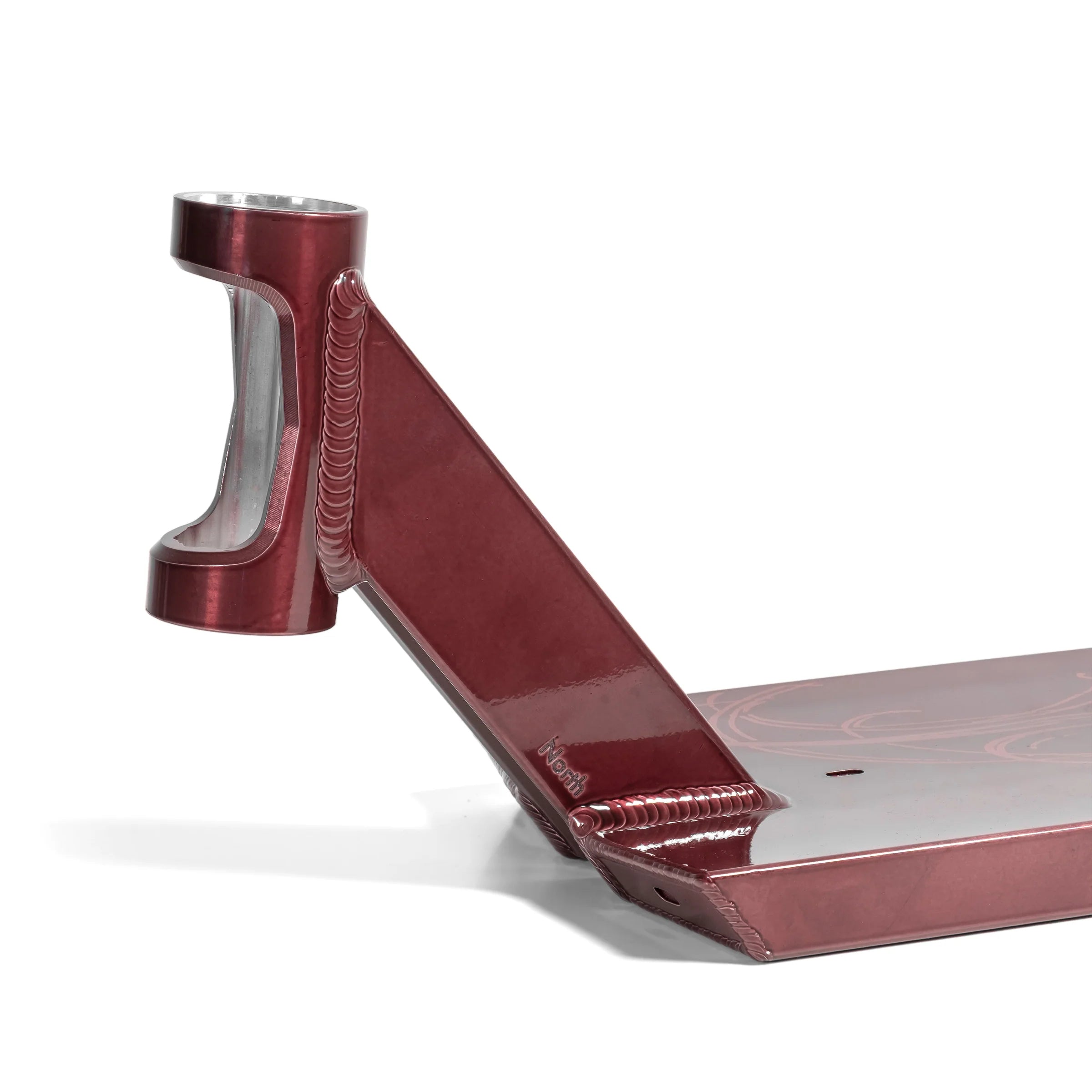 NORTH Arca Pro Scooter Deck (Wine Red Translucent)