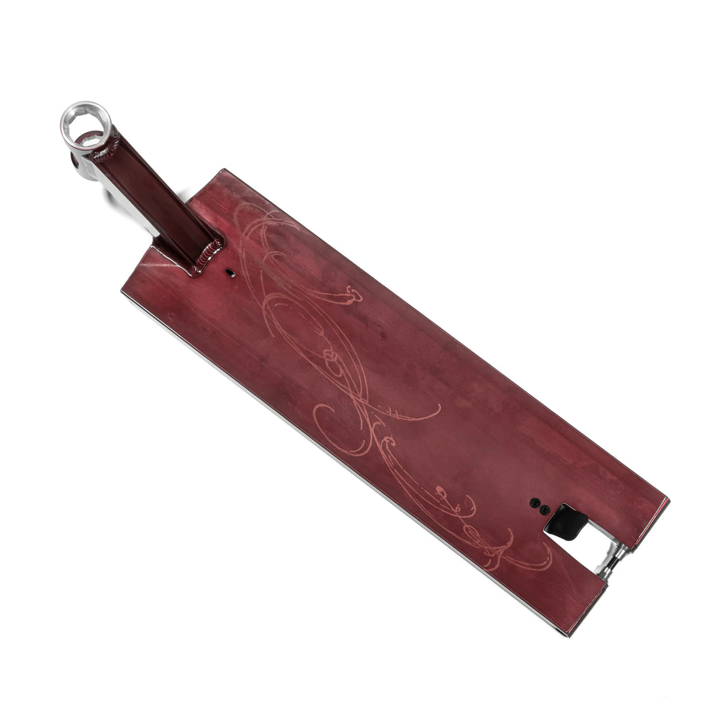 NORTH Arca Pro Scooter Deck (Wine Red Translucent)