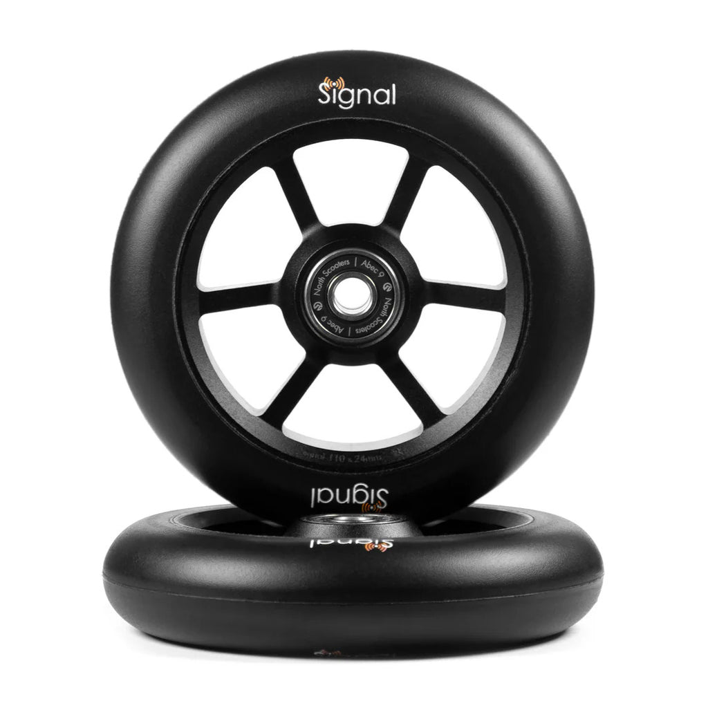 NORTH Signal V3 Pro Scooter Wheels (Black)